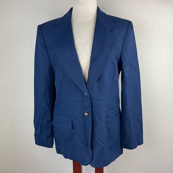 Pendleton Wool Blazer Jacket Size 12 EUC - Picture 1 of 8
